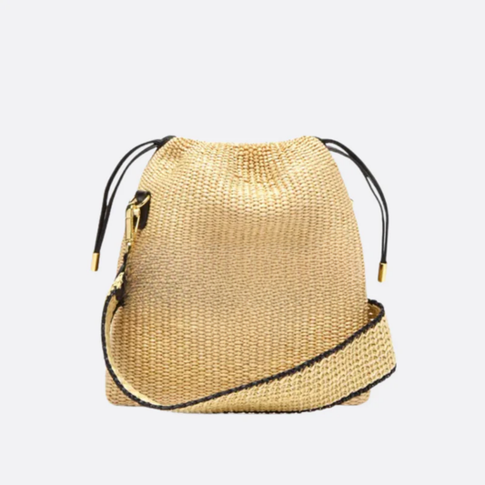 Bag Small Woven Straw – Fnd Sck Beige