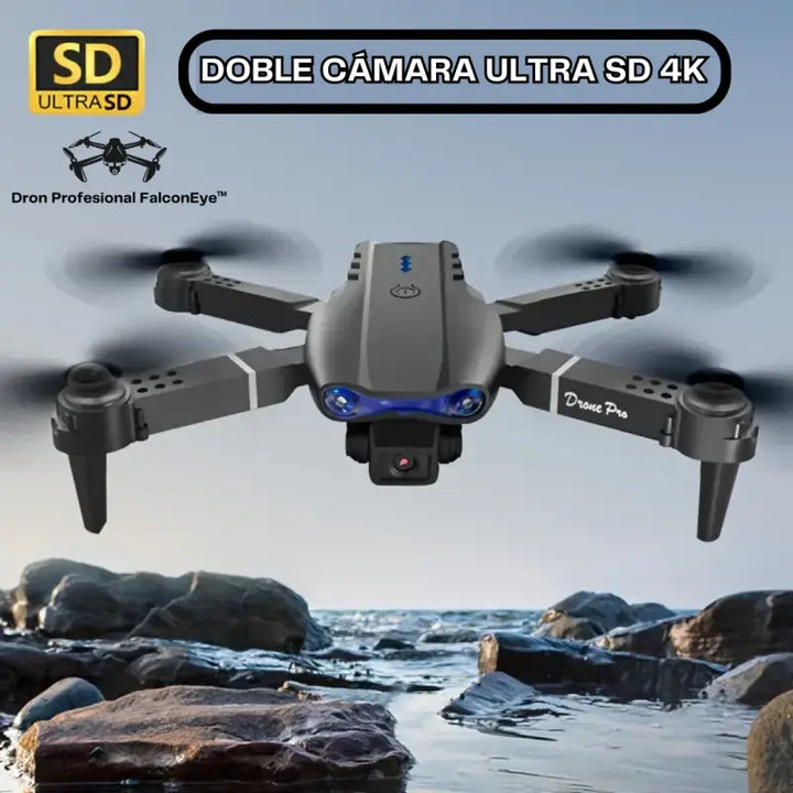 Dron 4K Profesional Con Doble Cámara y Con 2 Baterias