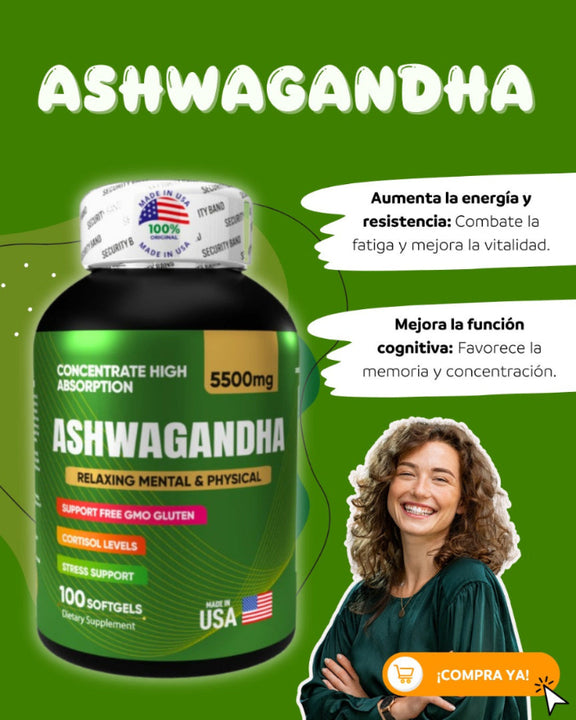 Nad x1 + Ashwagandha x1 + Obsequio